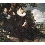 Married Couple in the garden Frans hals 1625-26
