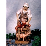 Woodcarving Butcher