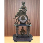 Marble-Brass Clock-K1694