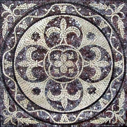 Marble Mosaic Geometric Design - MG046A