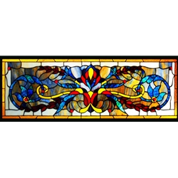 Stained window glass panel LTSP14-42∕30