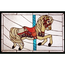 Stained window glass panel LTSP16-25∕114