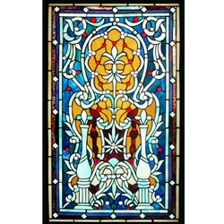 Stained window glass panel LTSP72-40∕21