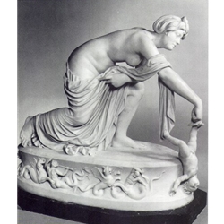 Thetis Dipping Achilles in the River Styx Marble Sculpture by Thomas Banks