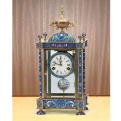 Cloisonne Clock K1291
