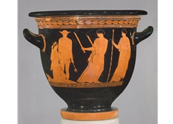 Bell Krater the Return of Persephone to her Mother