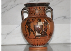 Neck Amphora Satyr
