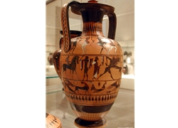 Neck Amphora Herakles and The Nemean Lion