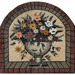 Flowers Mosaic- MF134