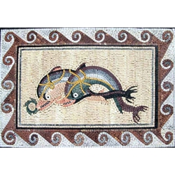 Fish Mosaic - MA070
