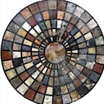 Marble Mosaic Medallion - MP058
