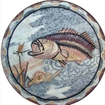 Marble Mosaic Medallion - MM129