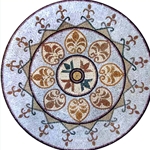 Marble Mosaic Medallion - MM219