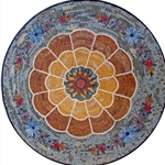 Marble Mosaic Medallion - MM285