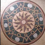 Marble Mosaic Geometric Design - MG229