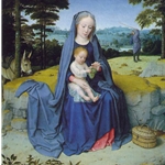 The Rest on the Flight to Egypt, c. 1510, David, Gerard