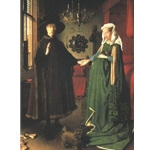 The betrothal of the Arnolfini, 1434, Jan van Eyck