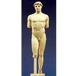 The Kritios Boy, a very beautiful marble statue of an ephebe athlete