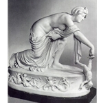 Thetis Dipping Achilles in the River Styx Marble Sculpture by Thomas Banks