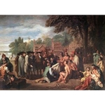 The Treaty of Penn with the Indians.1771-72, Benjamin West