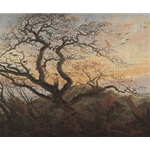 The Tree of Crows , 1822, Caspar David Friedrich