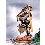 Woodcarving Chimney sweeper