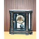 Marble-Brass Clock-K1254