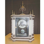 Marble-Brass Clock-K1255