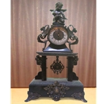 Marble-Brass Clock-K1695