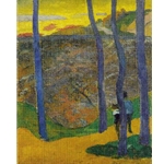 Blue Trees 1888 Paul Eugene-Henri Gauguin