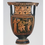 Column Krater Women and Two Youths in Oscan Dress