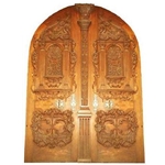 Antique Roman Double Door