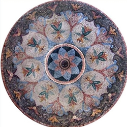 Marble Mosaic Medallion - MM230