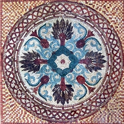 Marble Mosaic Geometric Design - MG170