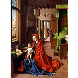 The Holy Family in a Domestic Interior Petrus Christus - Flemish