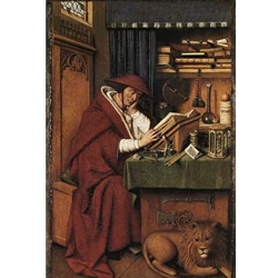 St Jerome 1442 Jan Van Eyck