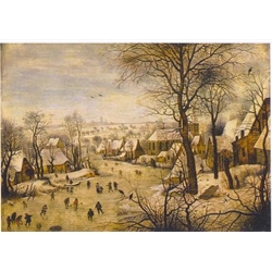 A Winter Scene Hendrik Avercamp