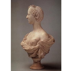 Bust of Madame de Pompadour Jean-Baptiste Pigalle 1748-51