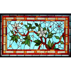 Stained window glass panel LTSP20-34∕17