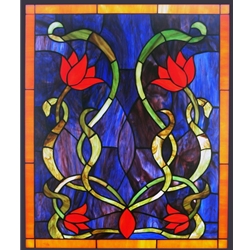 Stained window glass panel LTSP24-20∕22