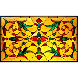 Stained window glass panel LTSP36-21∕28