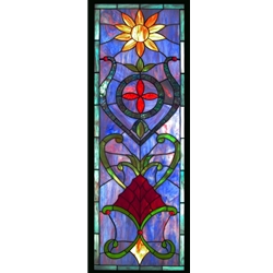 Stained window glass panel LTSP45-15∕34