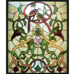 Stained window glass panel LTSP37-30∕37B