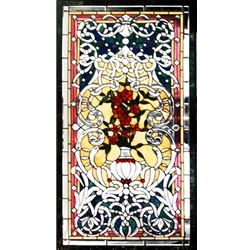 Stained window glass panel LTSPB51-28∕50