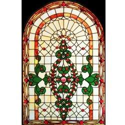 Stained window glass panel LTSP35-23∕68