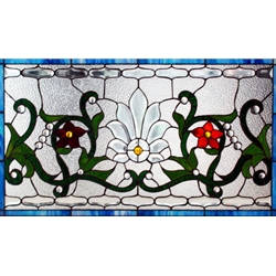 Stained window glass panel LTSPB18-32∕79