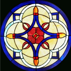 Stained window glass panel LTSP20D∕85