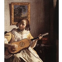 The Guitar Player, c. 1672, Jan Vermeer
