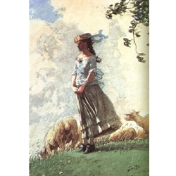 Fresh Air, 1878, Winslow Homer