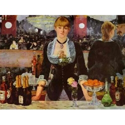 A Bar at the Folies-Bergeres, 1881-82, Edouard Manet